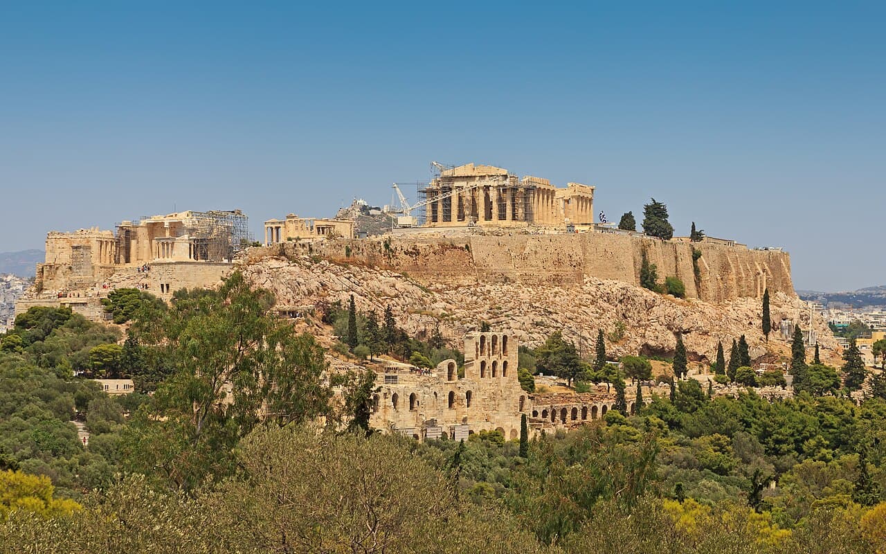 Acropolis in Athens, Greece — cheap flights from Tbilisi