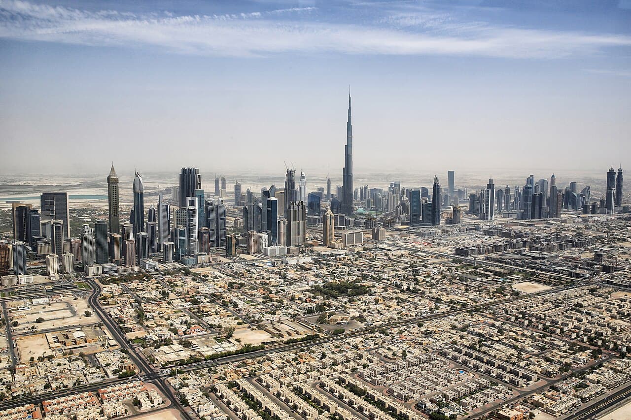 Burj Khalifa in Dubai, UAE — cheap flights from Tbilisi